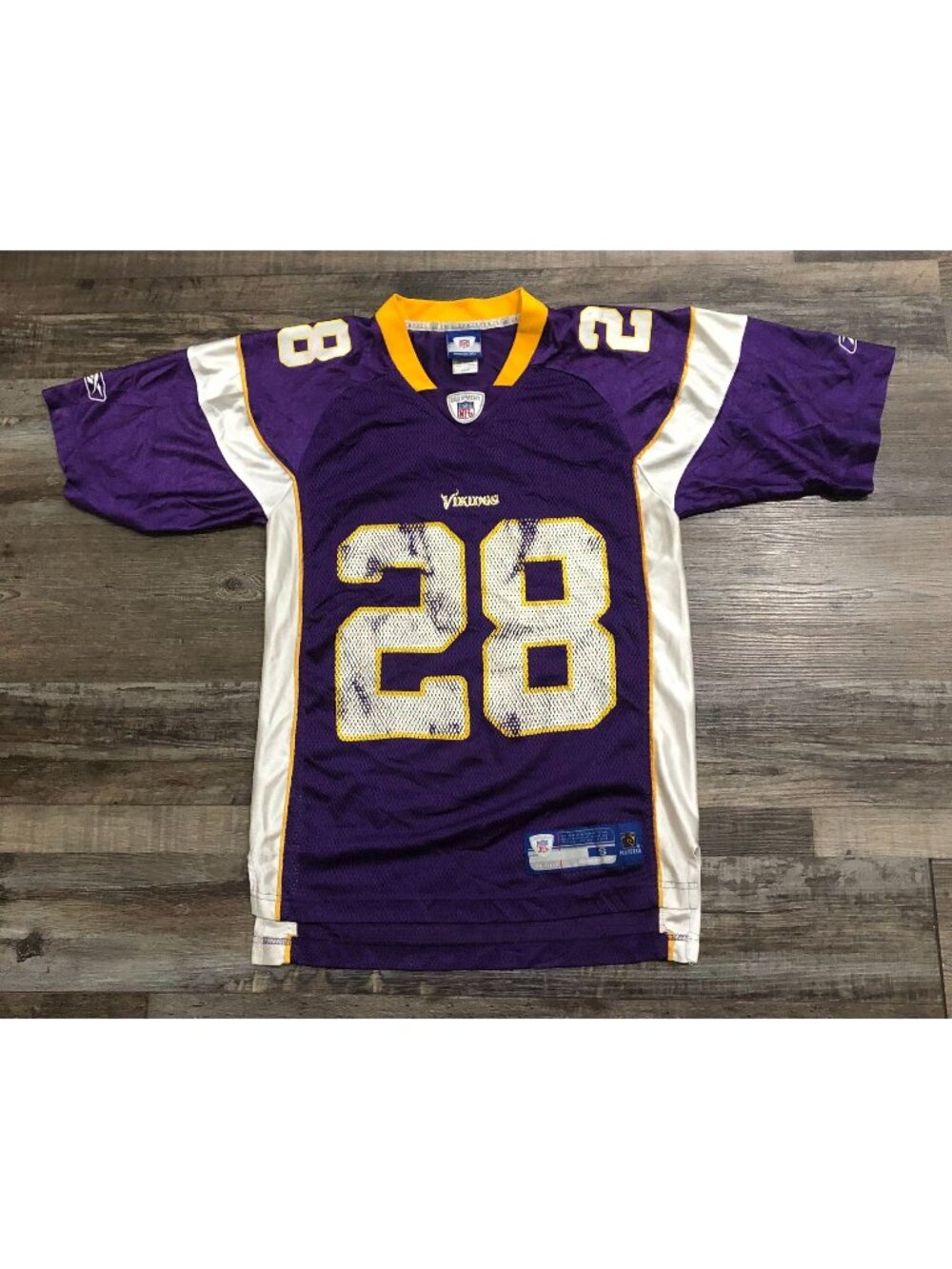 Reebok NFL Adrian Peterson Minnesota Vikings Adult Small Football Jersey